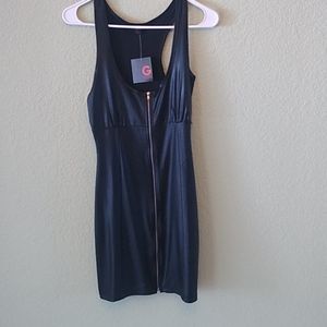 G By Guess Faux Leather Dress